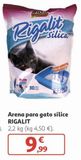 Oferta de Arena para gato sílice Rigalit por 9,99€ en Alcampo