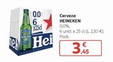 Oferta de Cerveza Heineken por 3,45€ en Alcampo