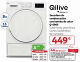 Oferta de Secadora de condensación qilive por 449€ en Alcampo