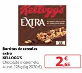 Oferta de Barritas de cereales Kellogg's por 2,65€ en Alcampo