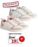 Oferta de Zapatos mujer por 19,99€ en Alcampo