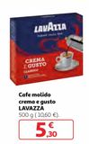 Oferta de Café molido lavazza por 5,3€ en Alcampo
