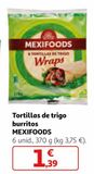 Oferta de Tortitas de trigo mexifoods por 1,39€ en Alcampo
