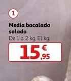 Oferta de Bacalada por 15,95€ en Alcampo