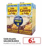 Oferta de Caldo de pollo Gallina Blanca por 6,99€ en Alcampo