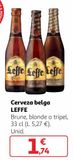 Oferta de Cerveza belga Leffe por 1,74€ en Alcampo