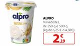 Oferta de Yogur Alpro por 2,19€ en Alcampo