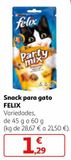 Oferta de Snacks para mascotas Felix por 1,29€ en Alcampo