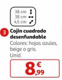 Oferta de Cojines por 8,99€ en Alcampo
