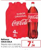Oferta de Refrescos Coca-Cola por 7,36€ en Alcampo
