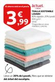 Oferta de Toallas actuel por 3,99€ en Alcampo