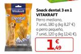Oferta de Snacks para mascotas vitalkraft por 1,49€ en Alcampo