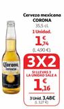 Oferta de Cerveza mejicana Corona por 1,74€ en Alcampo