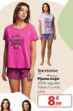 Oferta de Pijama mujer inextenso por 8,99€ en Alcampo