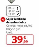 Oferta de Cojines por 39,99€ en Alcampo