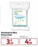 Oferta de Almohada de fibra por 3,59€ en Alcampo