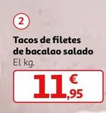Oferta de Filetes de bacalao por 11,95€ en Alcampo