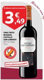 Oferta de Vino tinto por 3,49€ en Alcampo