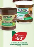 Oferta de En crema de cacao con soja o avellanas VALSOIA en Carrefour