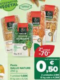 Oferta de Pasta GALLO NATURE por 1,68€ en Carrefour
