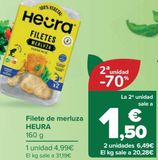 Oferta de Filete de merluza HEURA por 4,99€ en Carrefour