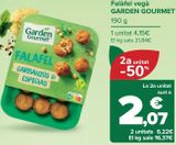 Oferta de Falafel vegano GARDEN GOURMET por 4,15€ en Carrefour
