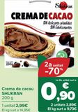 Oferta de Crema de cacao SHUKRAN por 2,99€ en Carrefour