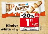 Oferta de Chocolatinas Kinder por 1,39€ en La Plaza de DIA