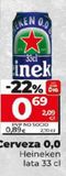 Oferta de Cerveza sin alcohol Heineken por 0,89€ en La Plaza de DIA