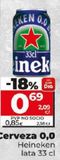 Oferta de Cerveza sin alcohol Heineken por 0,85€ en Maxi Dia