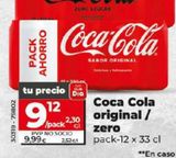 Oferta de Refrescos Coca-Cola por 9,99€ en Dia Market