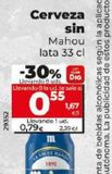 Oferta de Cerveza sin alcohol Mahou por 0,79€ en Dia Market