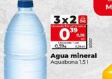Oferta de Agua Aquabona por 0,59€ en Dia Market