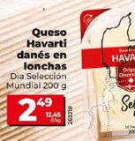 Oferta de Queso havarti Dia por 2,49€ en Dia Market