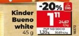 Oferta de Chocolatinas Kinder por 1,39€ en Dia Market