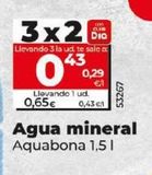 Oferta de Agua Aquabona por 0,65€ en Dia Market