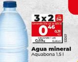 Oferta de Agua Aquabona por 0,69€ en Dia Market