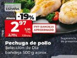 Oferta de Pechuga de pollo Dia por 2,97€ en Dia Market