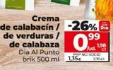 Oferta de Crema de verduras Dia por 1,35€ en Dia Market