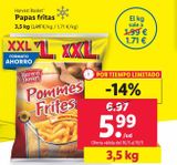 Oferta de Patatas fritas Harvest Basket por 5,99€ en Lidl