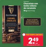 Oferta de Chocolate con leche Guinness por 2,49€ en Lidl