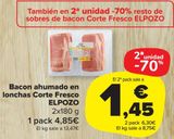 Oferta de Bacon ahumado en lonchas Corte Fresco ELPOZO  por 4,85€ en Carrefour Market
