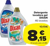 Oferta de Detergente lavadora gel DIXAN  por 8,15€ en Carrefour Market