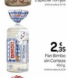 Oferta de Pan bimbo Bimbo en Supermercados El Jamón