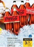 Oferta de Refresco de cola Coca-Cola por 3,72€ en Eroski