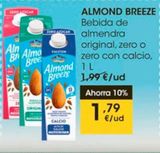 Oferta de Bebida de almendras Almond Breeze por 1,79€ en Eroski