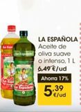 Oferta de Aceite de oliva La Española por 5,39€ en Eroski