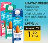 Oferta de Bebida de almendras Almond Breeze por 1,79€ en Eroski