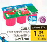 Oferta de Postres infantiles Clesa por 1,24€ en Eroski