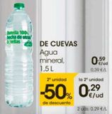 Oferta de Agua por 0,59€ en Eroski